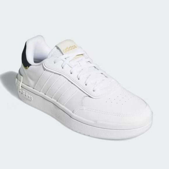 Adidas Women's Postmove SE Shoes, Cloudfoam Super Sneakers, Cloud White, Sz 8 - Picture 1 of 9
